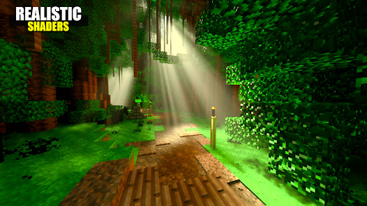 Un 'Minecraft' con texturas mejoradas, agua realista y efectos de