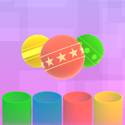 Color Ball Hunter 3D - Tubes vs Balls