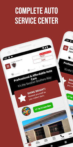 Android application Strother Brothers Auto Care screenshort