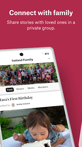 Storied: Family History Screen 2