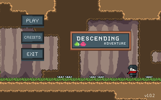 Android application Descending Adventure screenshort
