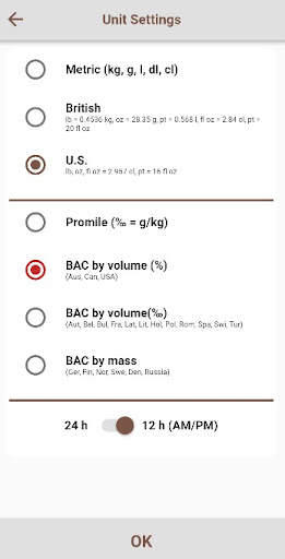 Alcohol Calculator - sobriety