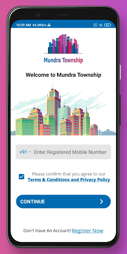 Mundra Township App Screen 2