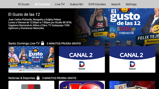Dominican Networks Screen 3