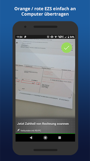 QR-Zahlteil App Screen 2