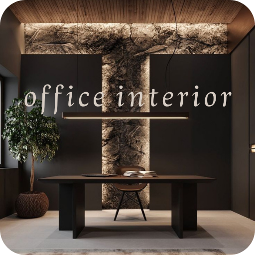 Office interior , Office decor logo