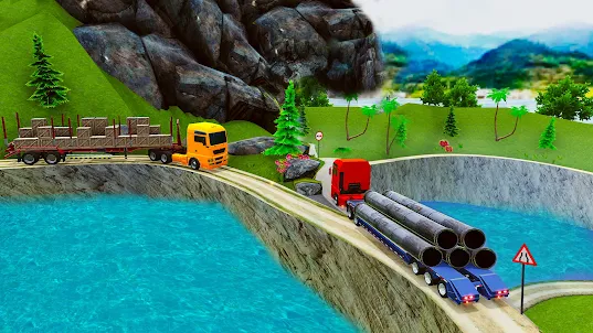 卡車司機越野貨物 3D