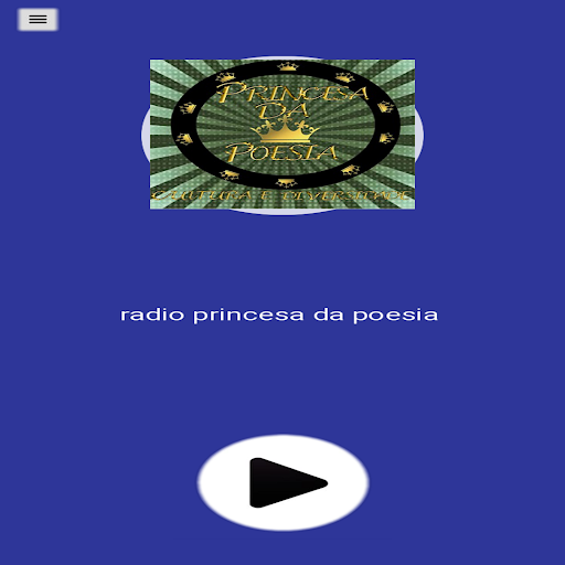 Android application radios princesa da poesia screenshort