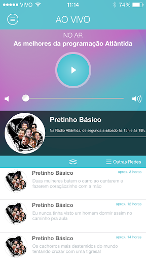 Android application Pretinho Básico screenshort