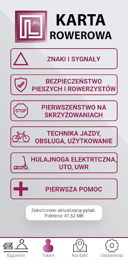 Karta Rowerowa Screen 2