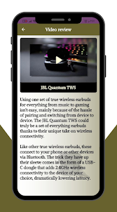 JBL Quantum TWS Guide