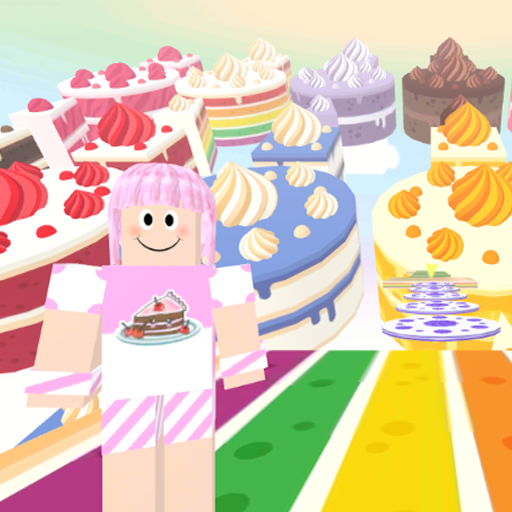 Cake and Sweet Girl Parkour logo