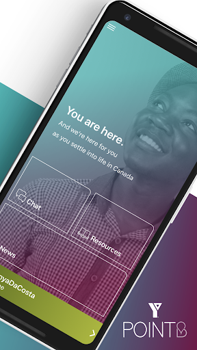 Android application PointB screenshort