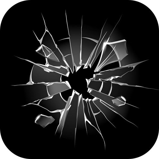 Broken Screen Wallpaper 2023 logo