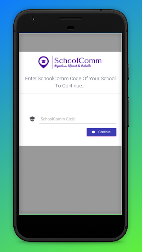 SchoolComm Admin App Screen 2
