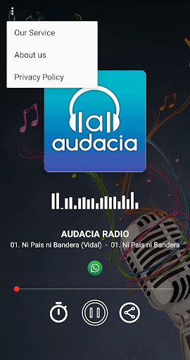 AUDACIA RADIO Screen 2