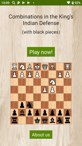 Android application King's Indian Defense (Full) screenshort