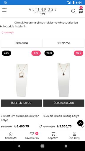 Altınköşe Kuyumculuk ve Mücevh Screen 3