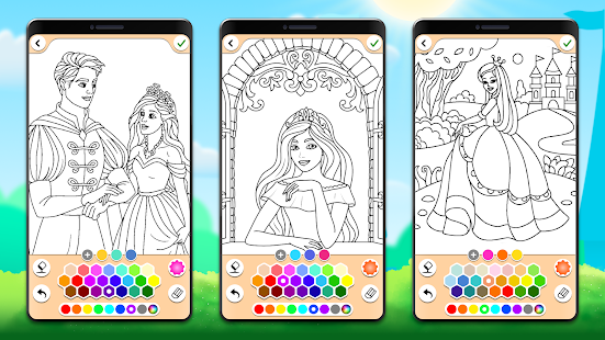 Princess Coloring Game  Screenshots 16