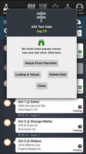 TourLab Screen 3