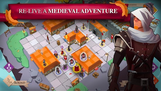 Schermata di King and Assassins: gioco da tavolo