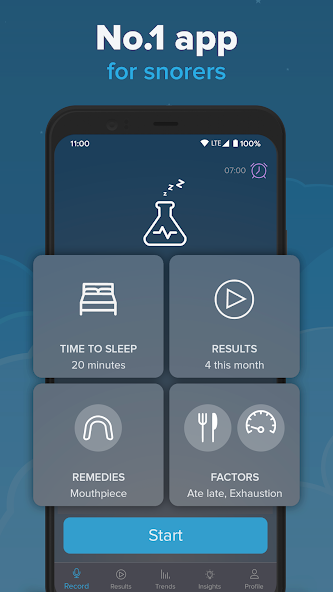 SnoreLab : Record Your Snoring banner