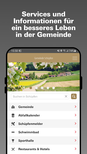 Android application Schüpfen screenshort