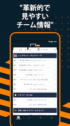Goal ライブスコア サッカー試合速報 Androidアプリ Applion