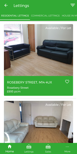 Android application Inspired Lettings screenshort
