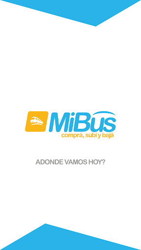 Android application MiBus Chofer screenshort