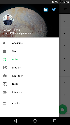 Bartosz Lipinskis Résumé Screen 3