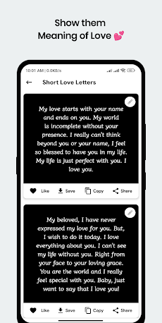Love Letters - Love Messagesのおすすめ画像4
