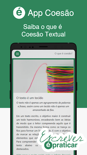 Redação e Coesão - EéP Screen 2