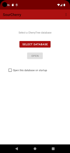 Android application SourCherry screenshort