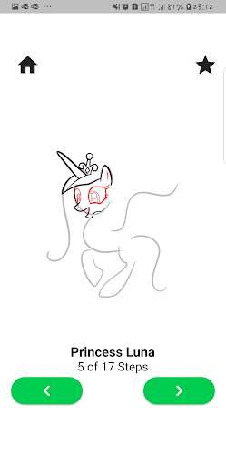 How to draw Pony Screen 2