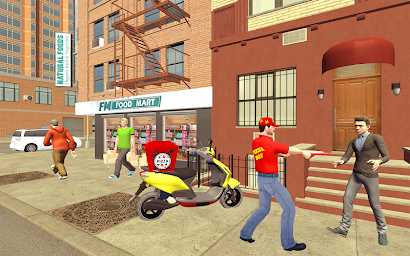 Pizza Delivery Boy : Smash ATV Simulator