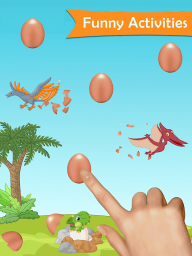 Screenshot of Dinosaurs Memory