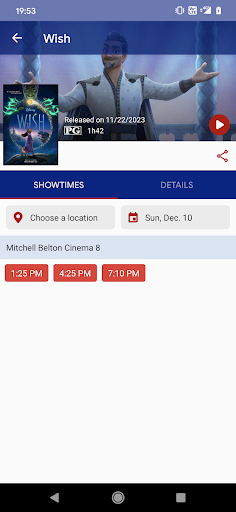 Mitchell Theaters Screen 3