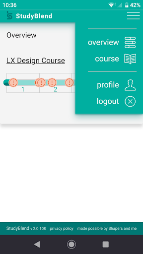 StudyBlend Screen 2