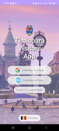 Android application Timisoara Visitors App screenshort
