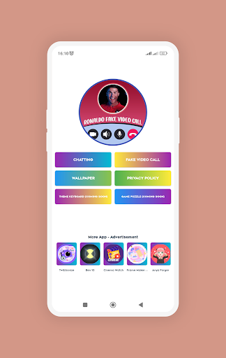 Ronaldo Fake Video Call  Chat