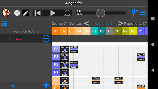 Compás Builder Screen 2
