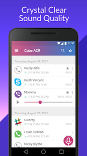 Запись звонков - Cube ACR Screenshot