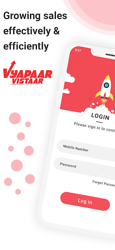 Android application VV SalesMitra screenshort