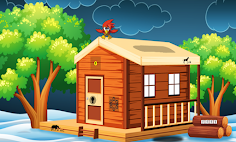 Find The Wood Cabin Key - Screenshot 4