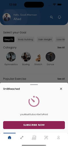 Techno Gym Screen 2