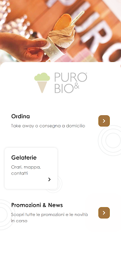 Android application Puro & Bio screenshort