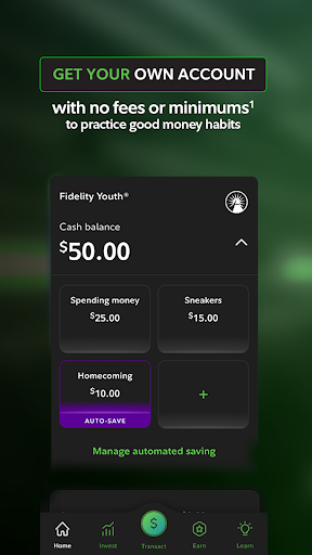 Fidelity Youth® Teen Money App 2