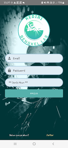 Android application Bengkel Las Kediri screenshort