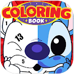 Cartoon Color By Number Games